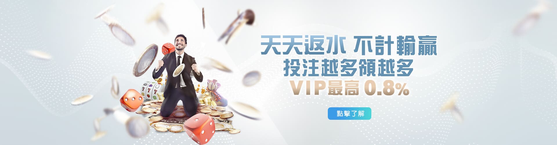 線上博弈百家樂天天返水優惠